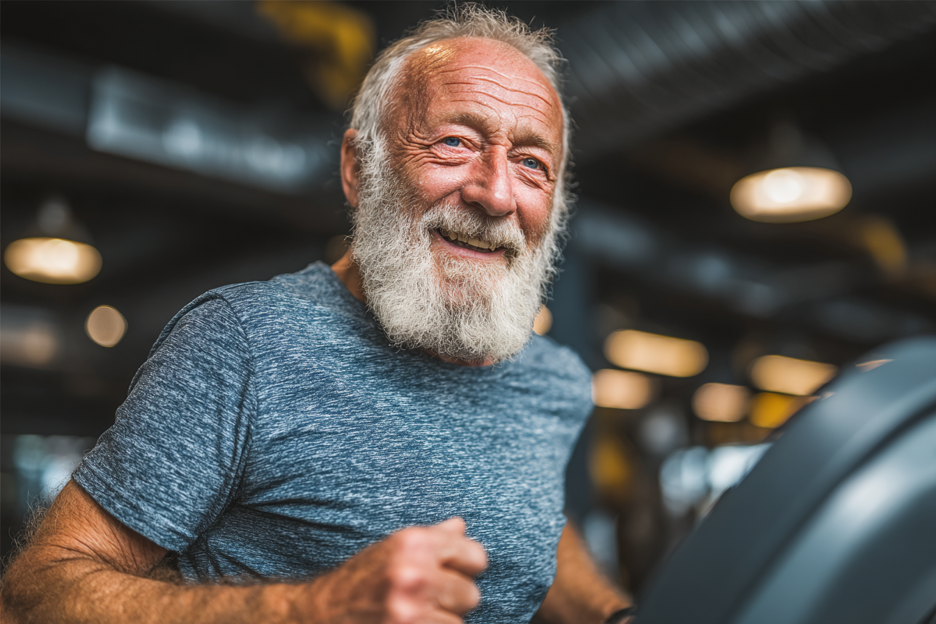 Активні люди старшого віку насолоджуються здоровим способом життя